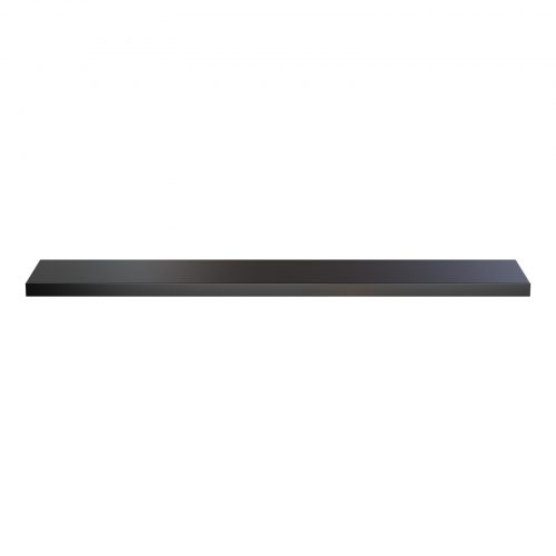 Flexi Storage Decorative Shelving Style Shelf Black Oak 900 x 190 x 24mm isolated