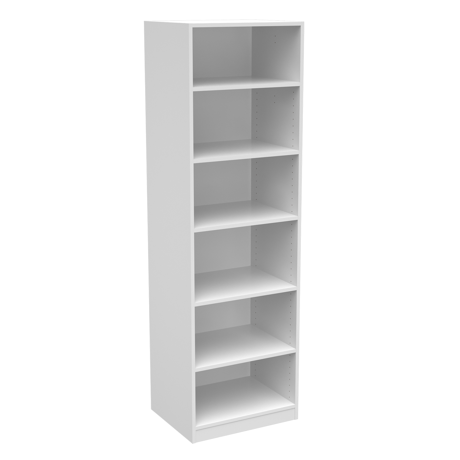 Walk-In Wardrobe 6 Shelf Unit White