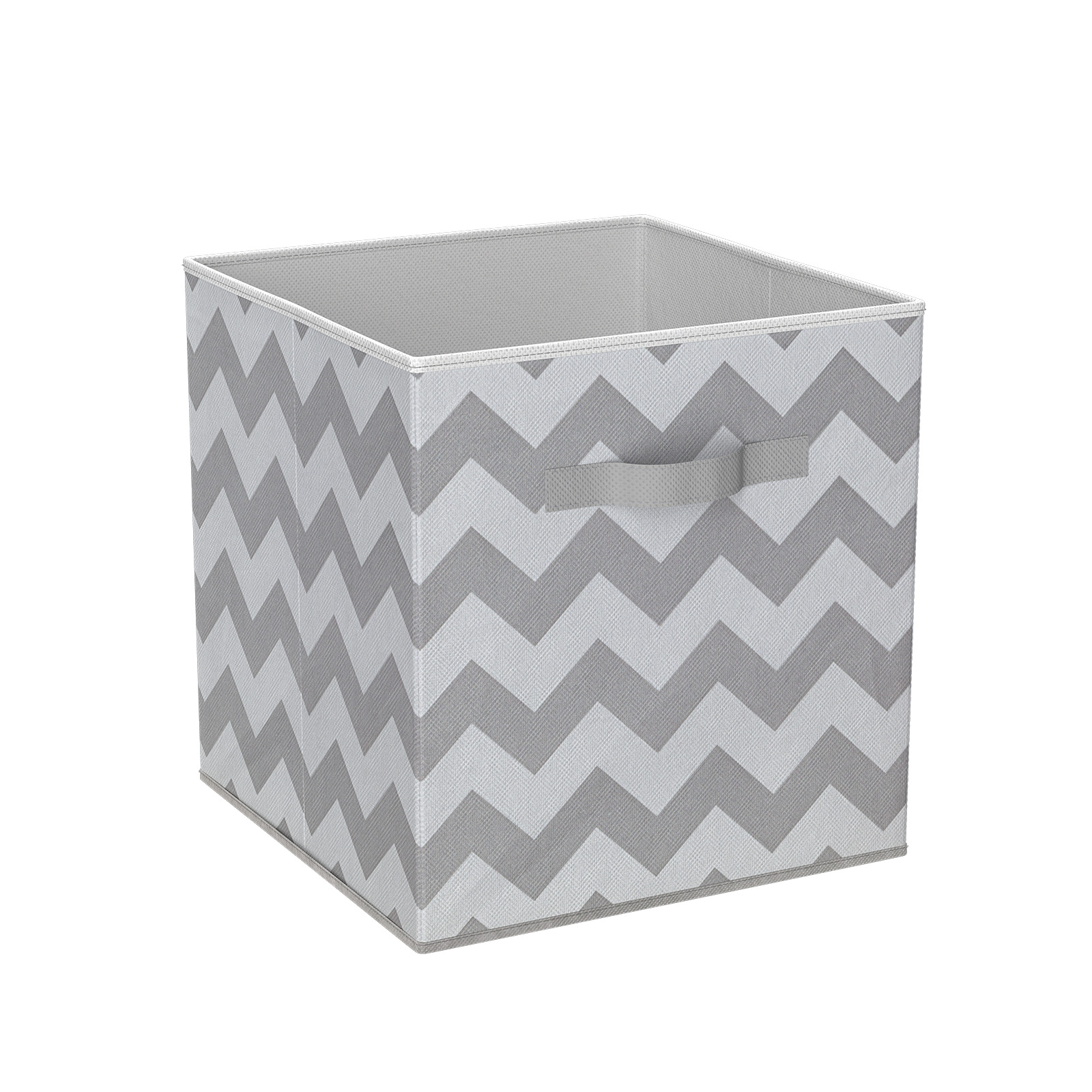 Clever Cube Compact Fabric Insert Cool Grey Chevron