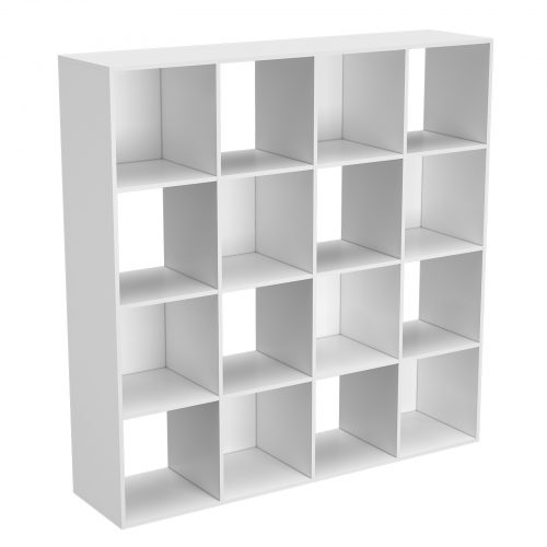 Flexi Storage Clever Cube Compact 4x4 Unit White isolated