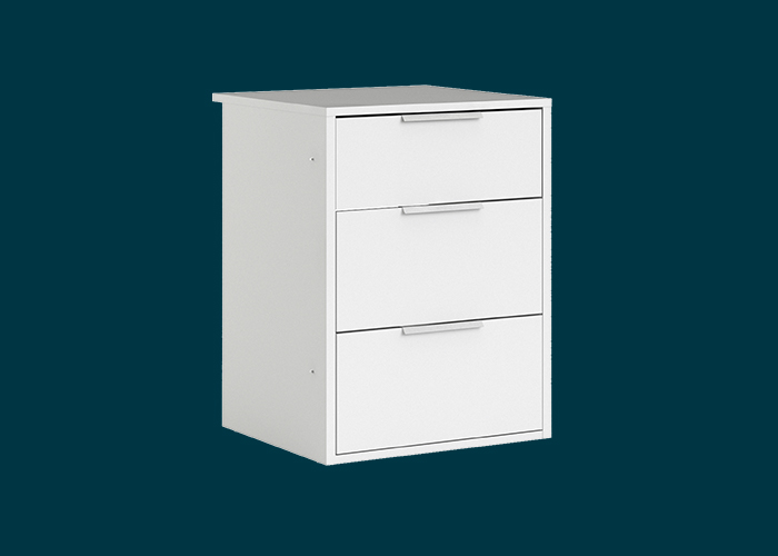 Sliding Wardrobe 2 Shelves Oak Flexi Storage