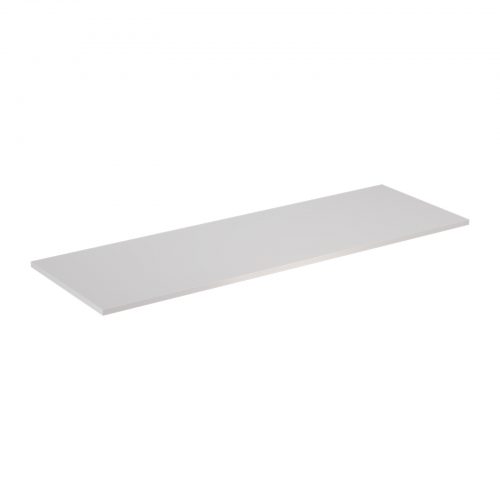Flexi Storage Home Solutions Timber Shelf White 1200x400x16mm isolated
