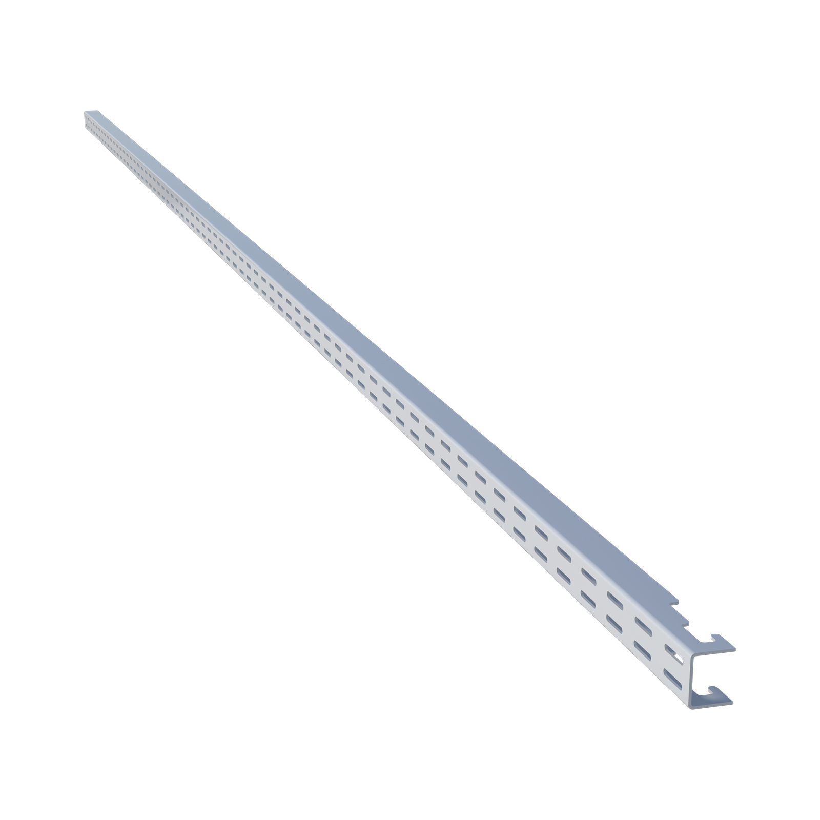 Home Solutions Double Slot Wall Strip White 2133mm