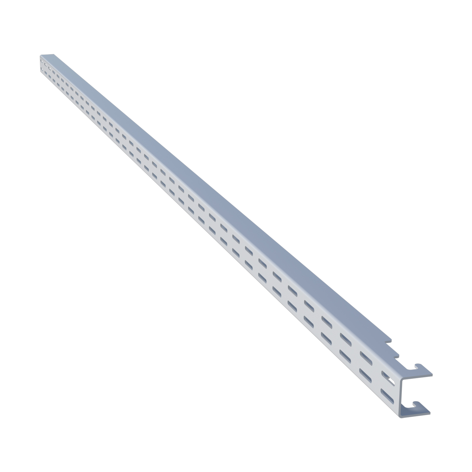 Home Solutions Double Slot Wall Strip White 1206mm