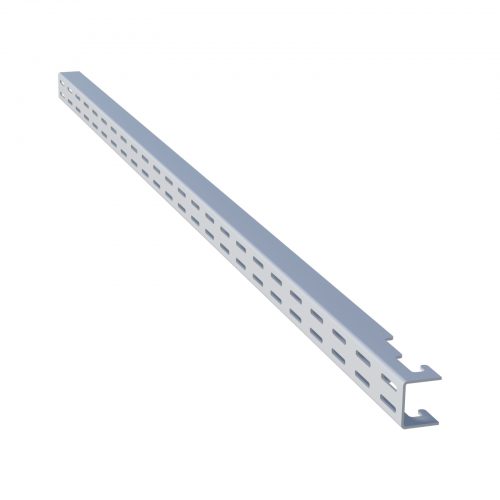 Flexi Storage Home Solutions 762mm Double Slot Wall Strip White isolated