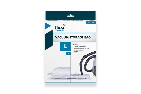 Flexi Storage Vacuum Storage Bag Large packaging isolated