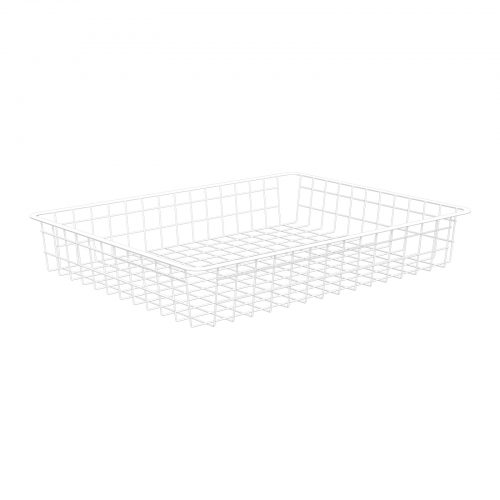 Flexi Storage Home Solutions Full Width Wire Basket 1 Runner 85mm isolated