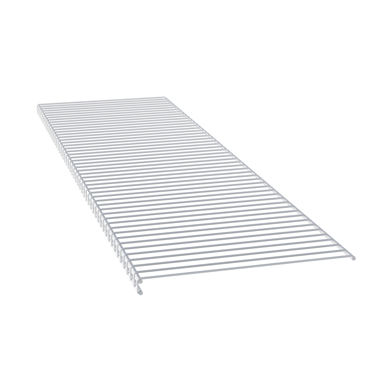 Home Solutions Wire Shelf Front ‘A’ White 1225mm