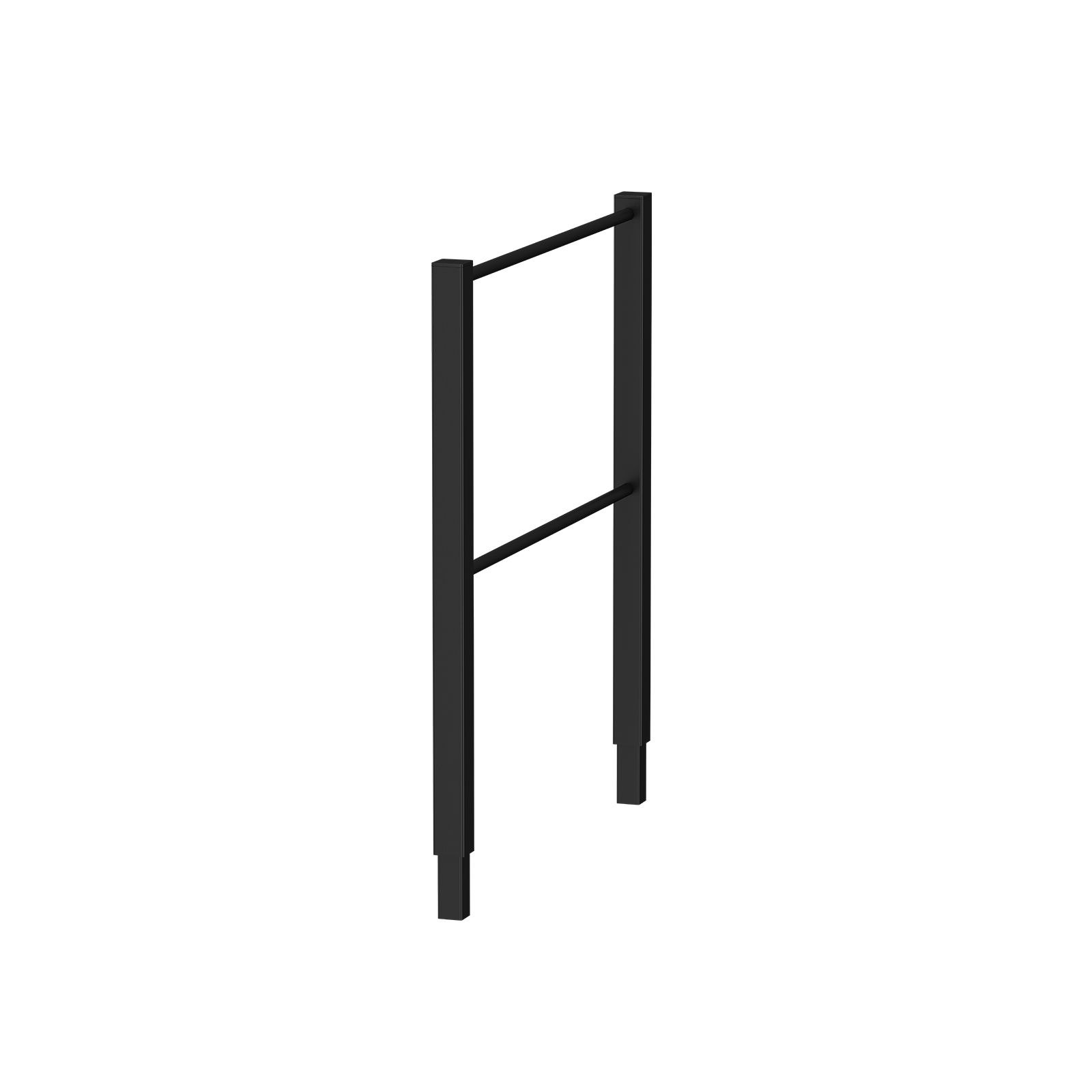 Silhouette Ladder Frame Extension Black 420mm