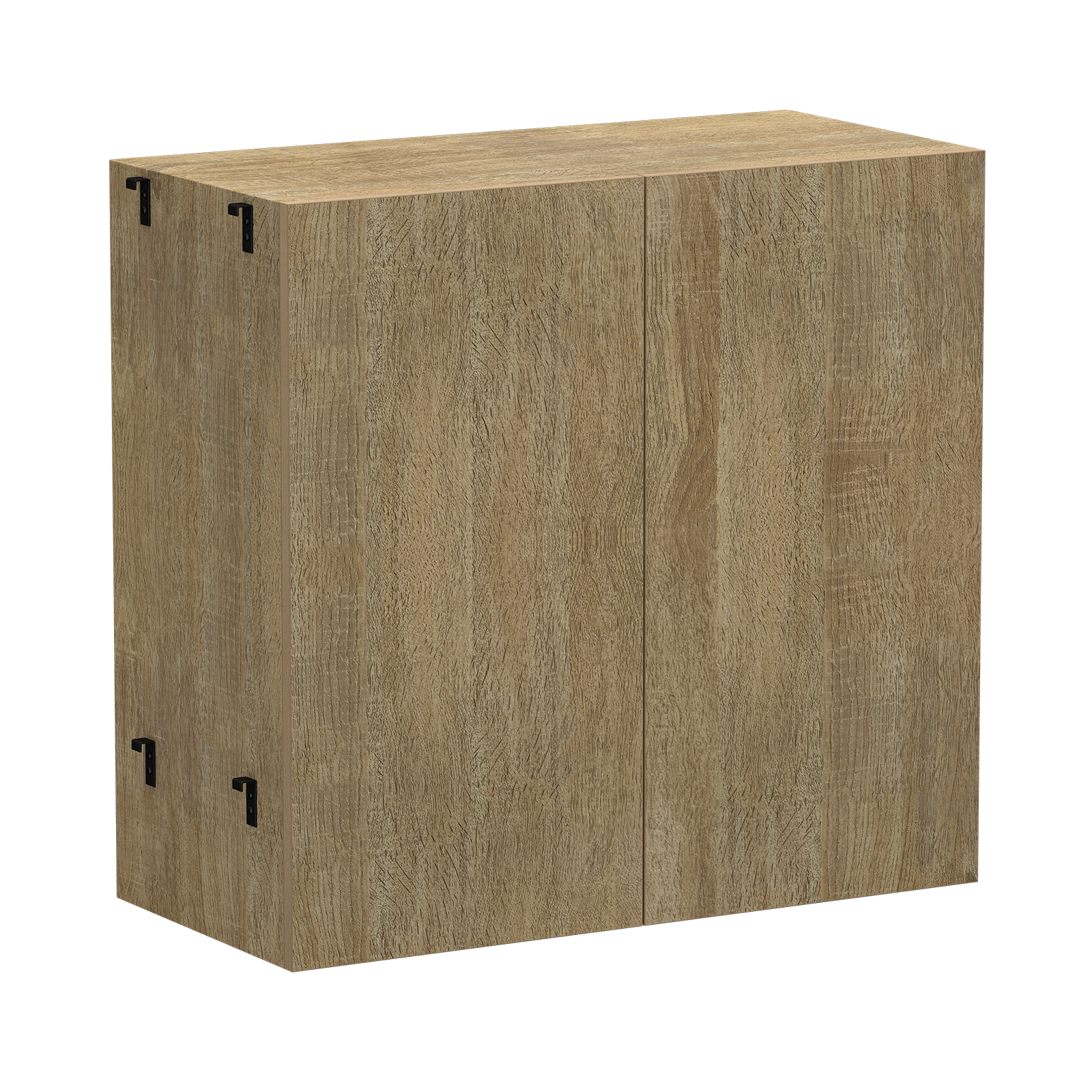 Silhouette Large 2 Door Cabinet Oak